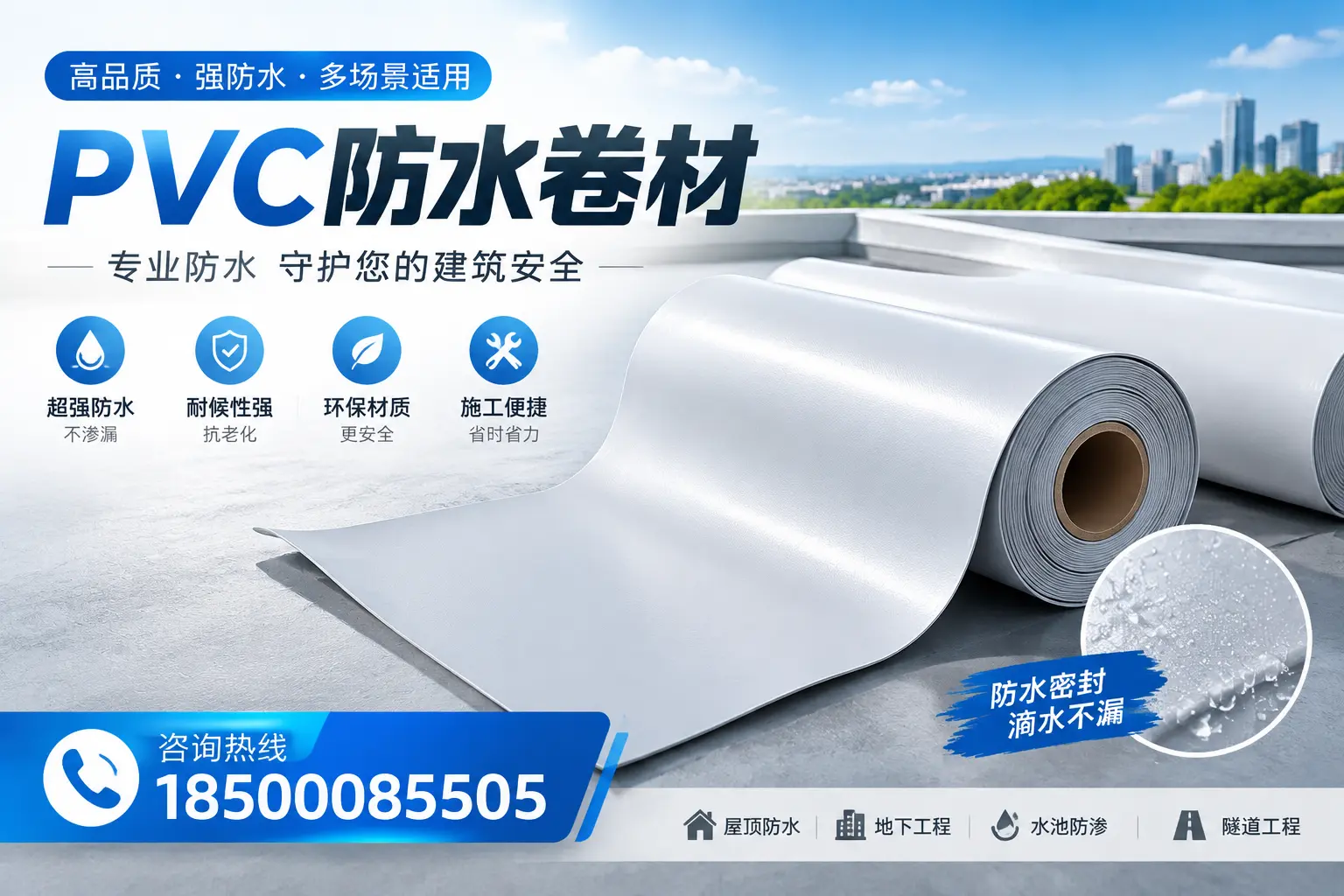PVC防水卷材的市场竞争分析，六安品牌选择参考